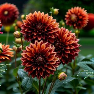 Георгин Маскарад купить по цене от 699р. в интернет-магазине «Посадика» с доставкой почтой в в Майскийе и по всей России – [изображение №1].